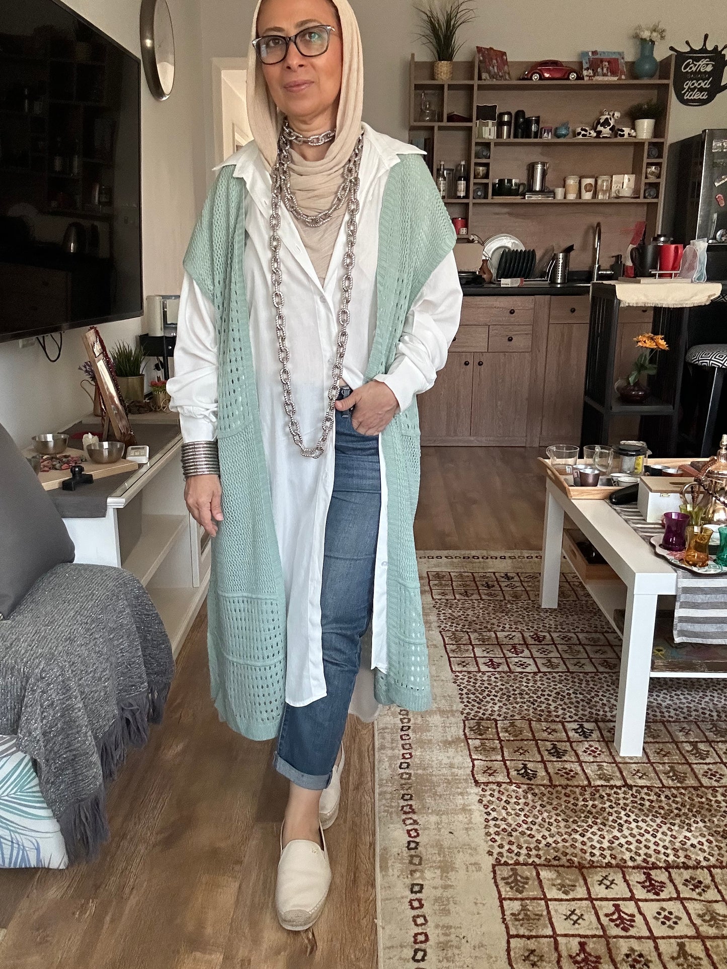 Porto Cotton Summer Vest