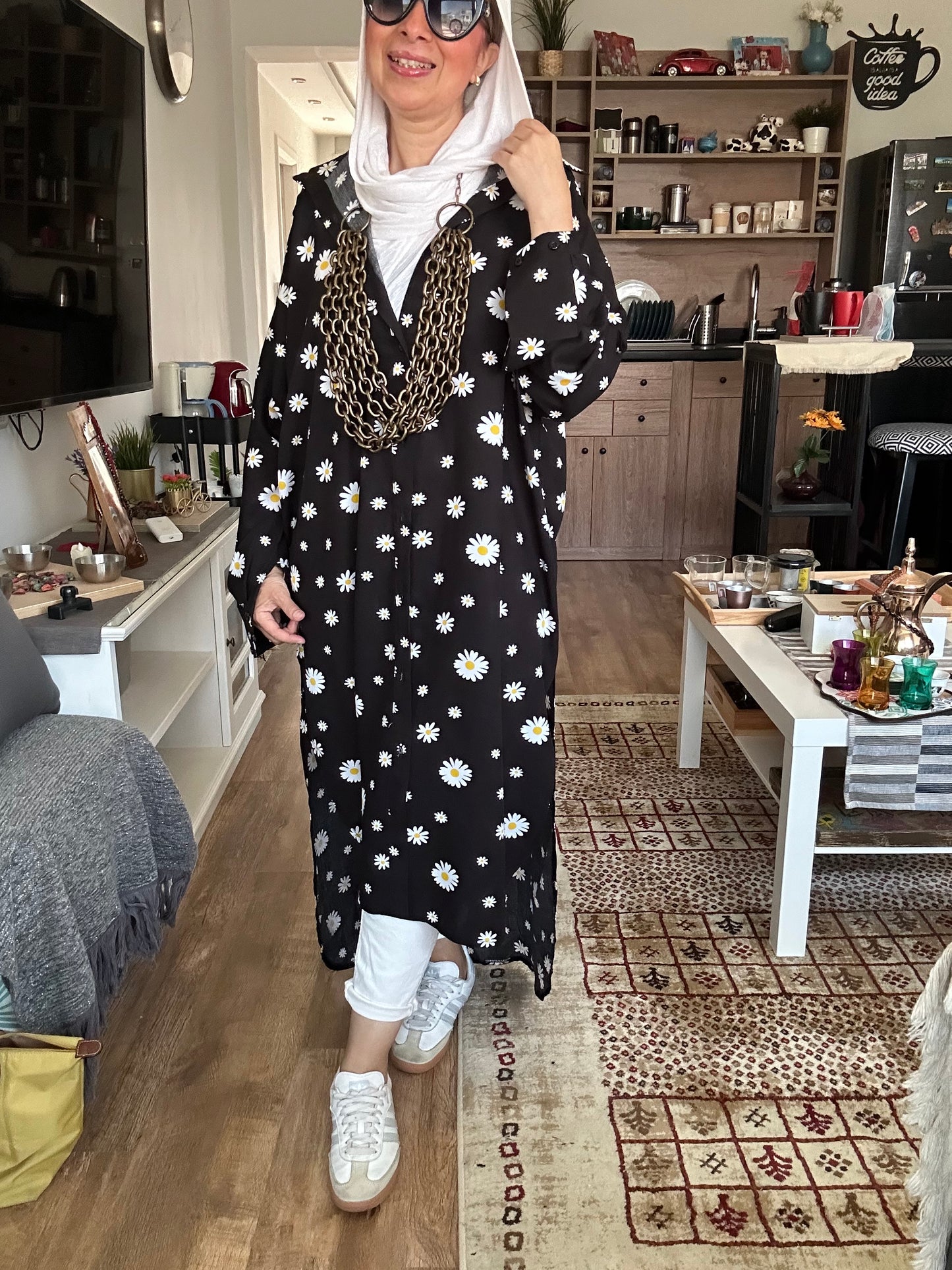 Sunflower Cotton shirt dress