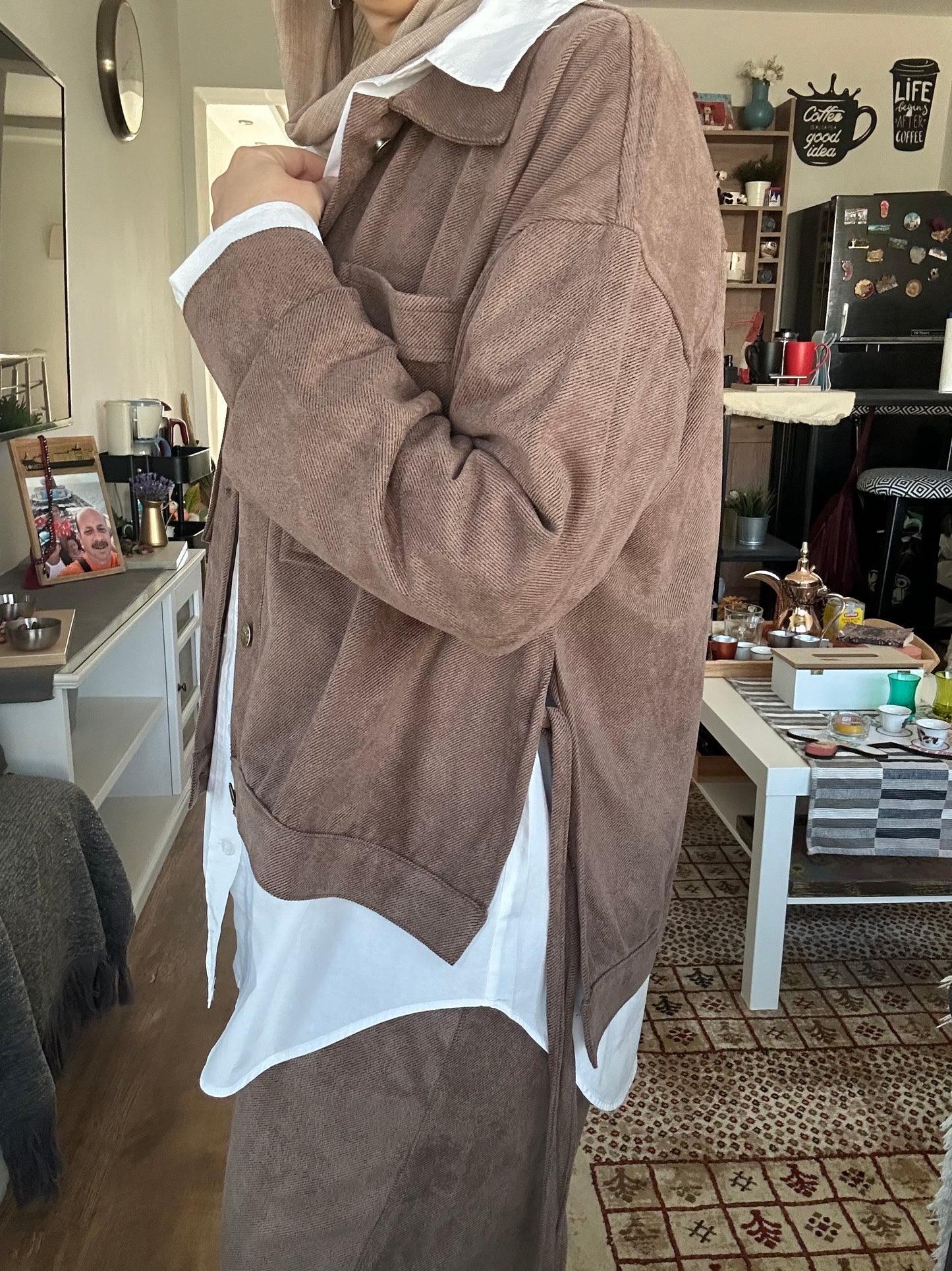 Everywhere Comfy Set in Moka brown