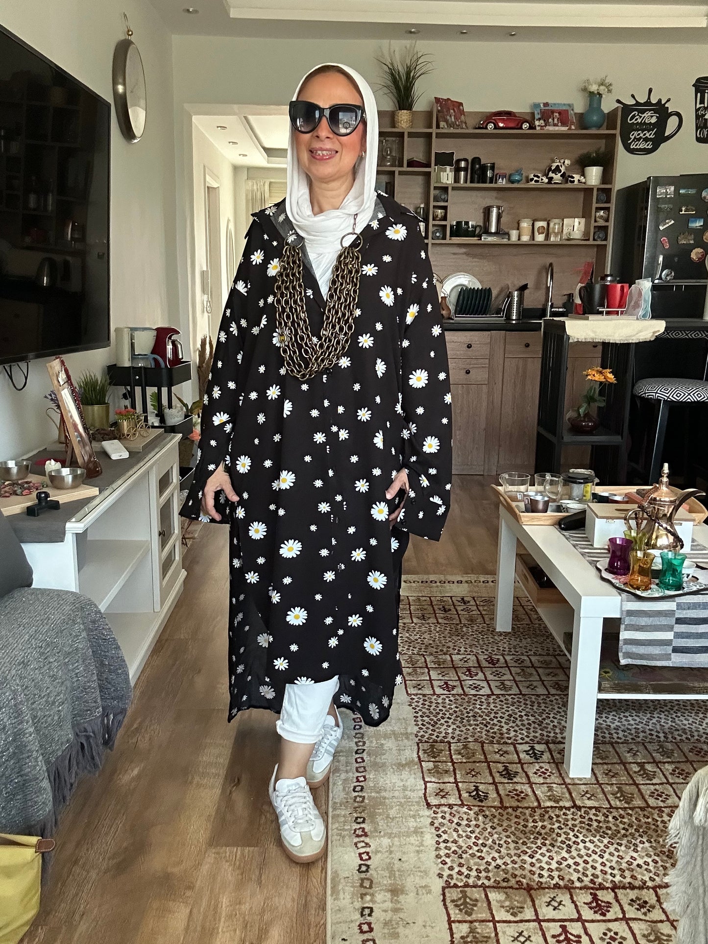 Sunflower Cotton shirt dress