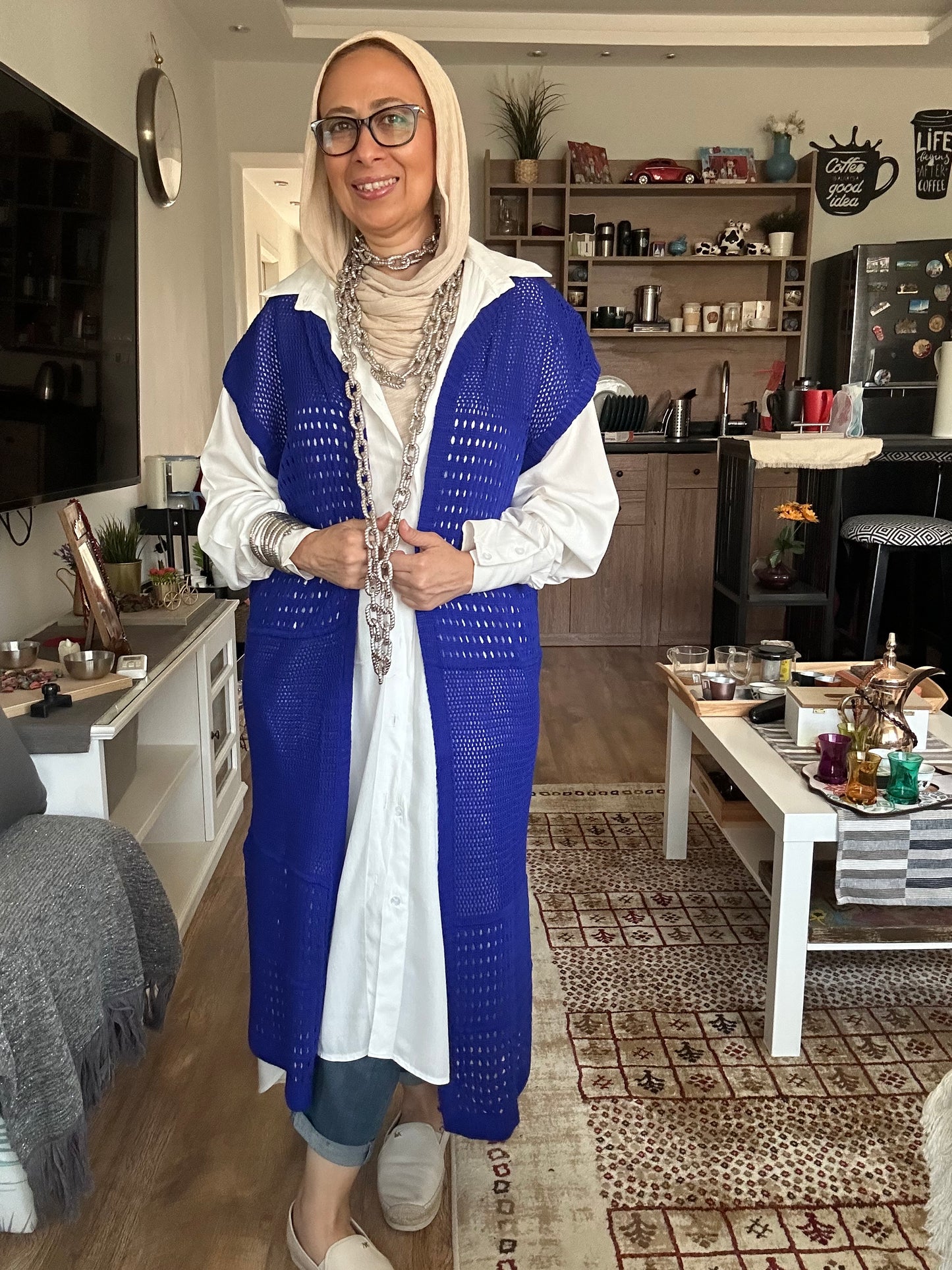 Porto Cotton Summer Vest