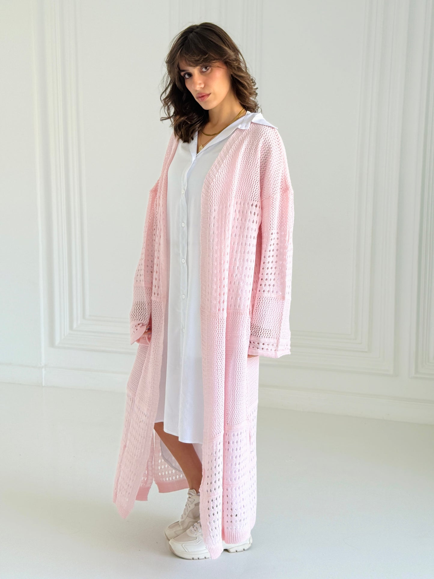Porto Cotton Summer knit Cardigan