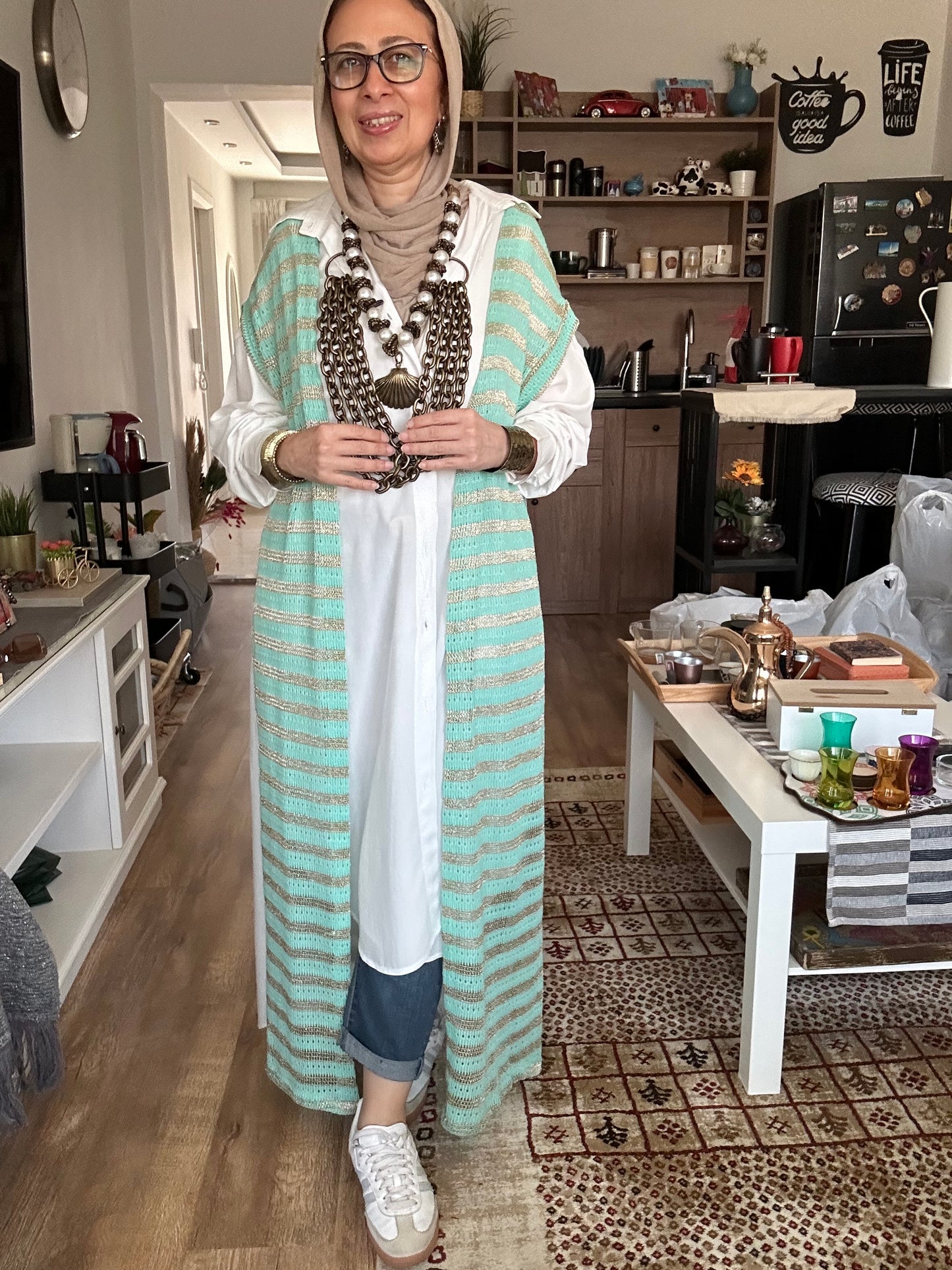 Swan Summer Vest