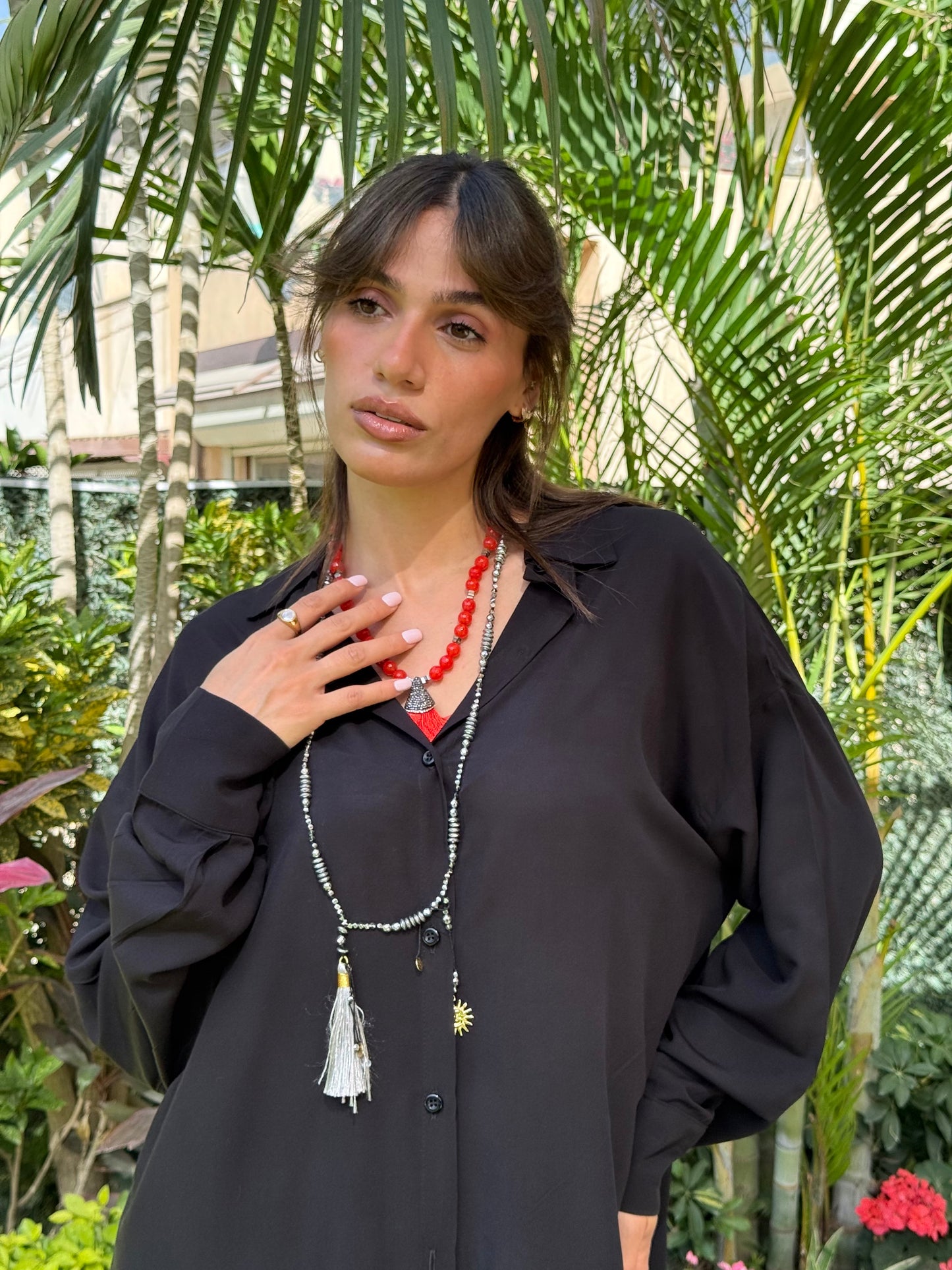 Black Cotton Shirt