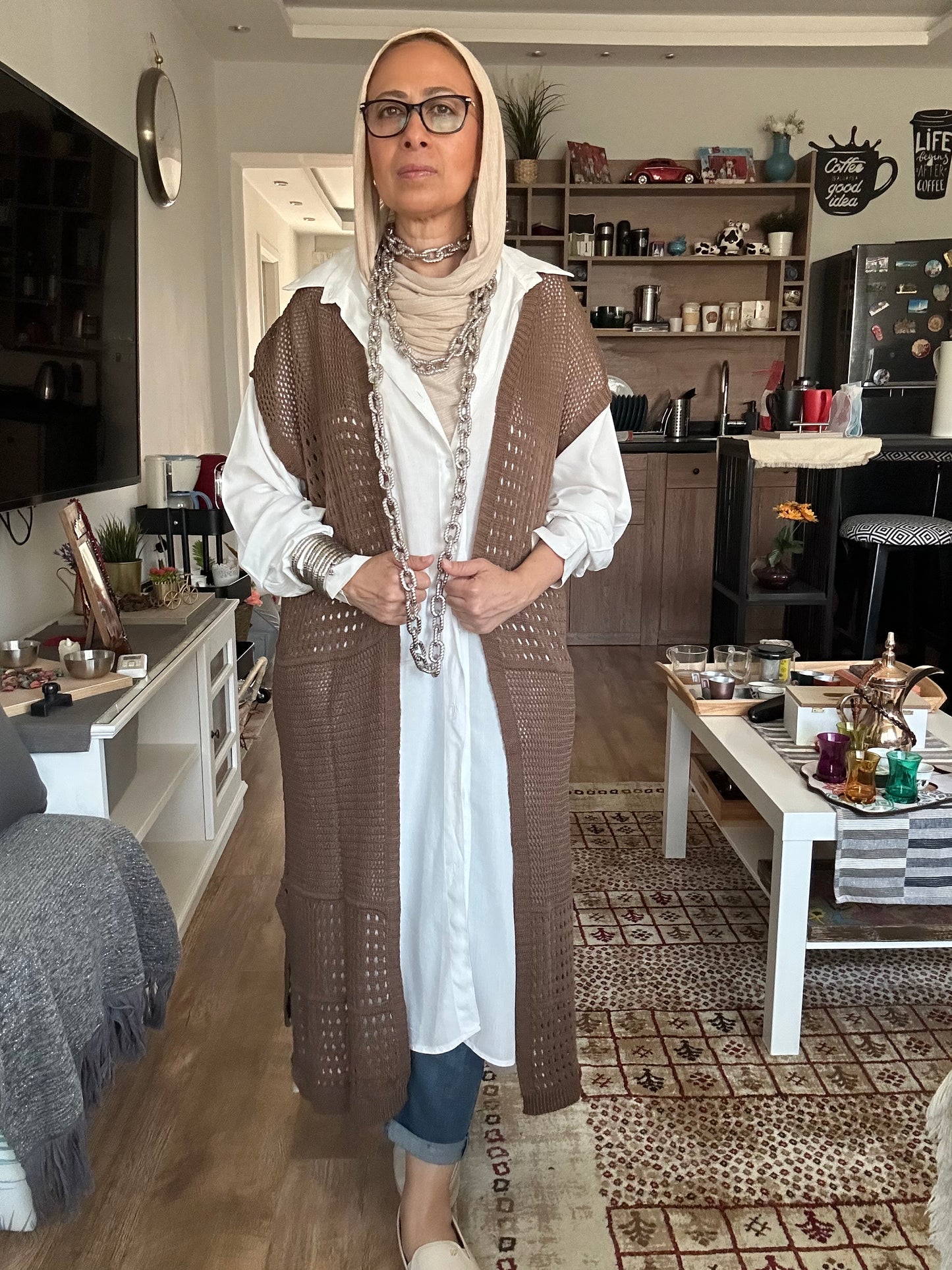 Porto Cotton Summer Vest