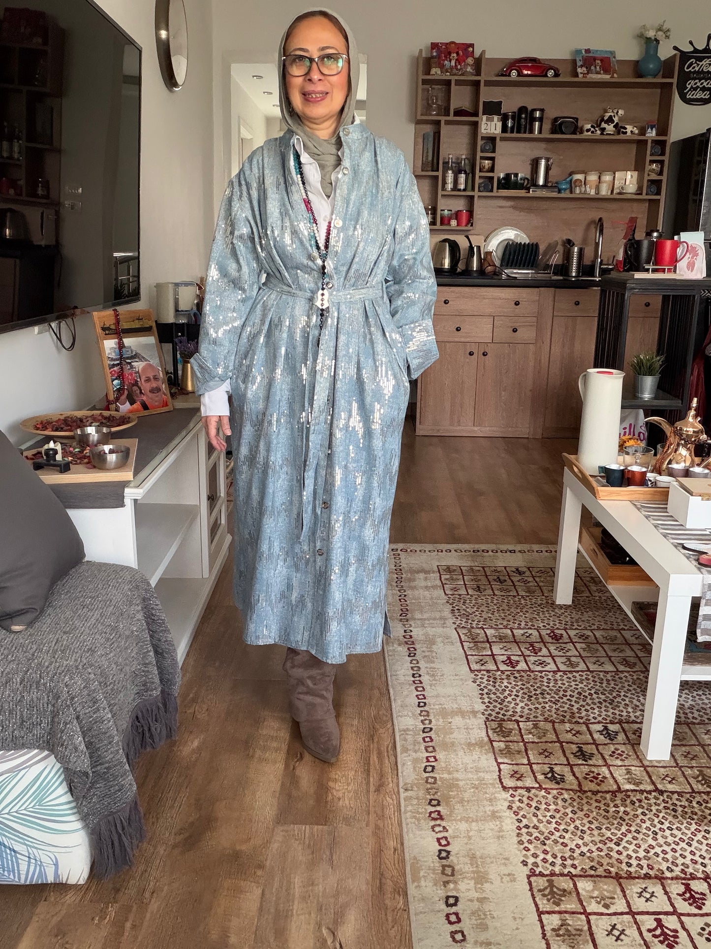 Sparky Denim Dress
