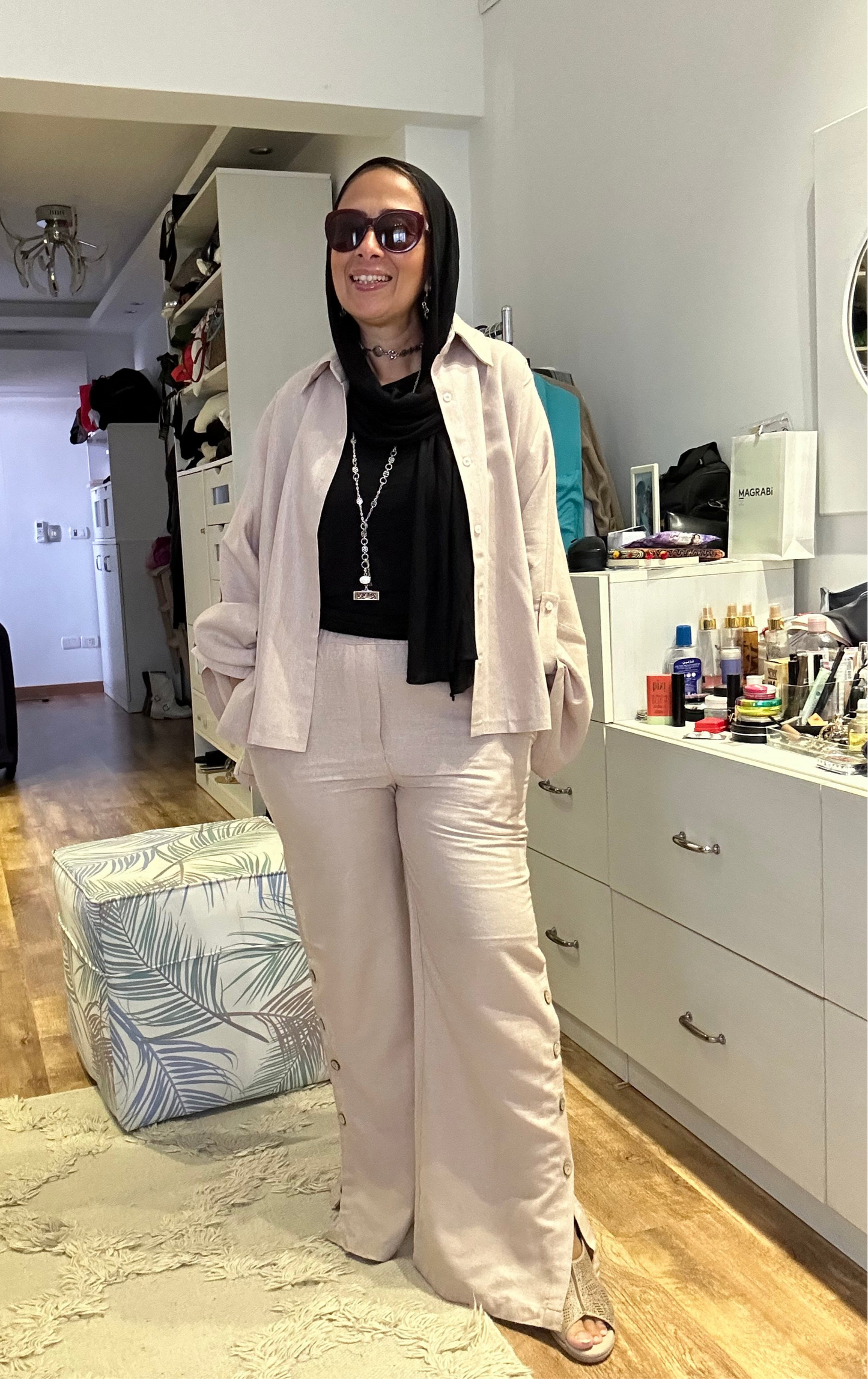 Linen Light Moka shirt