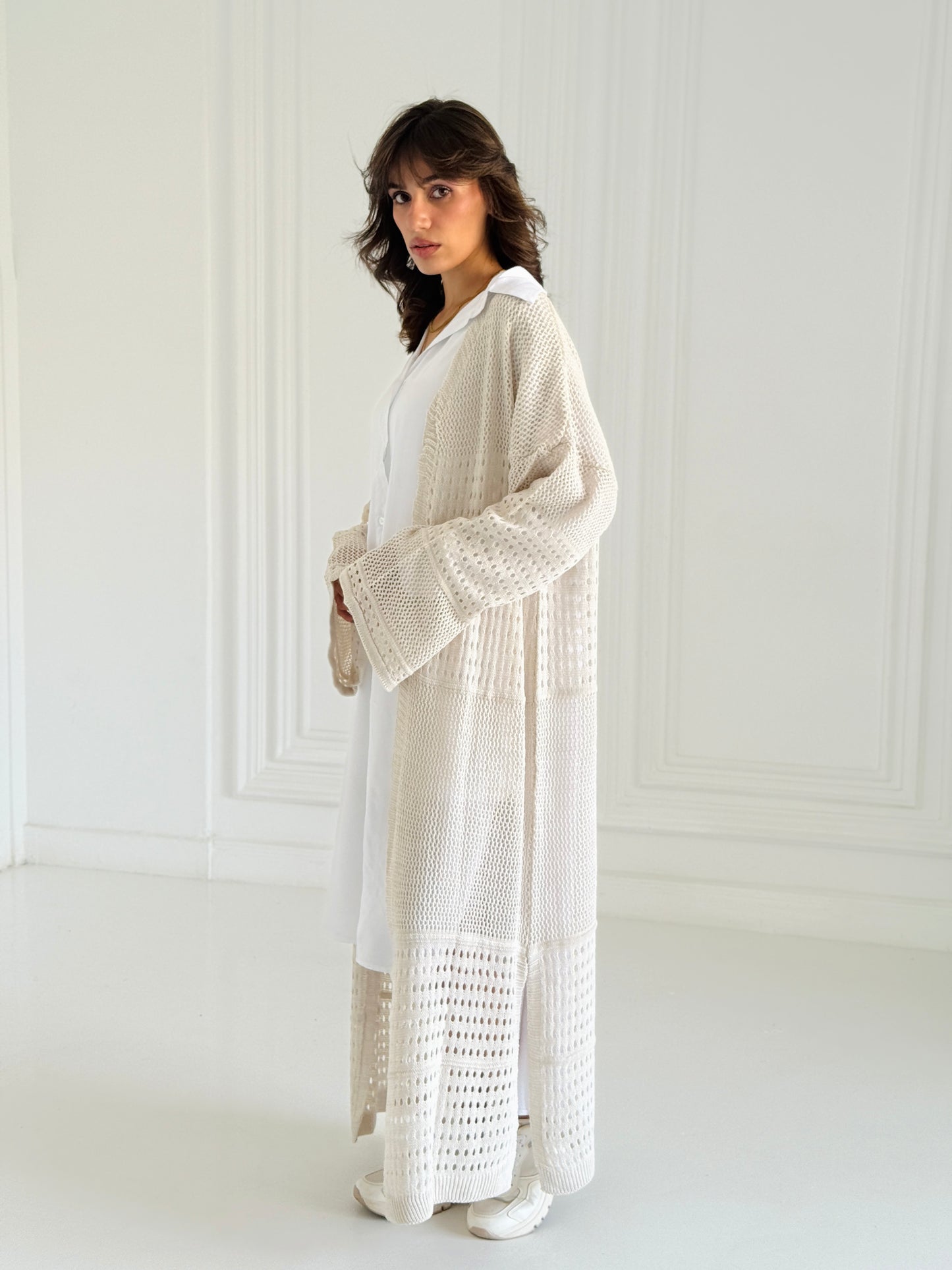 Porto Cotton Summer knit Cardigan