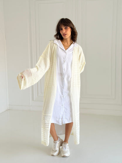 Porto Cotton Summer knit Cardigan