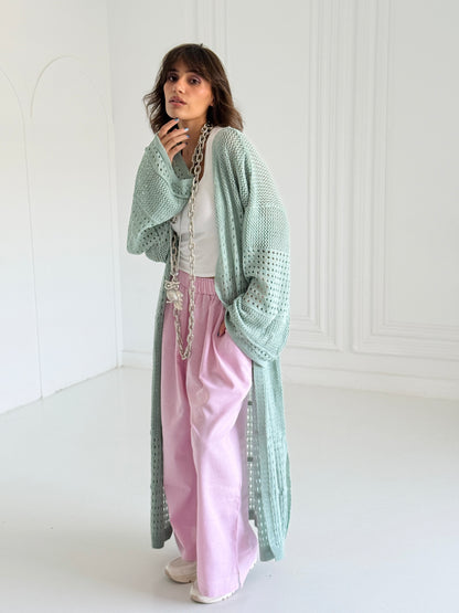 Porto Cotton Summer knit Cardigan
