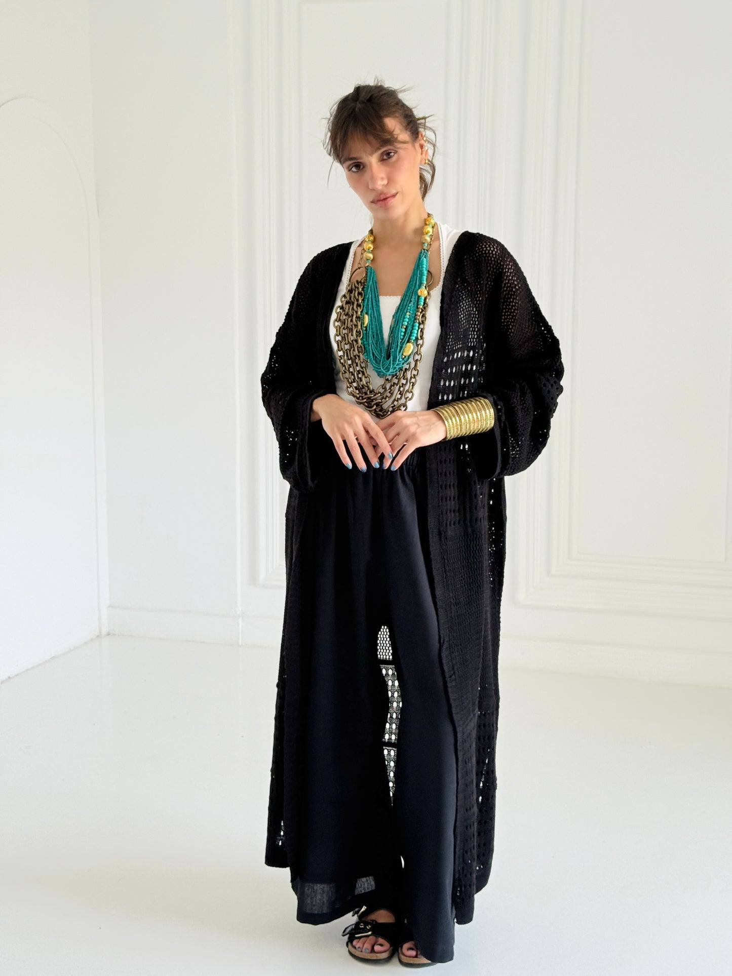 Porto Cotton Summer knit Cardigan