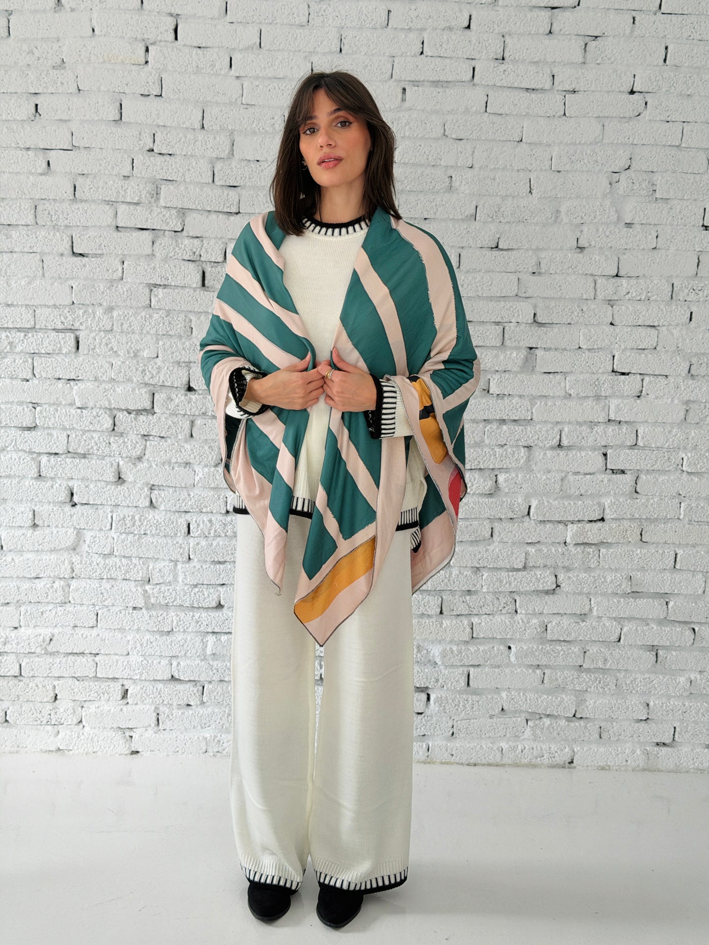 Paradise Double Face Wool Scarf