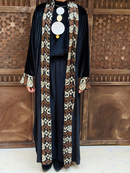 Velvet embroidery Kaftan سَلَام — Salam