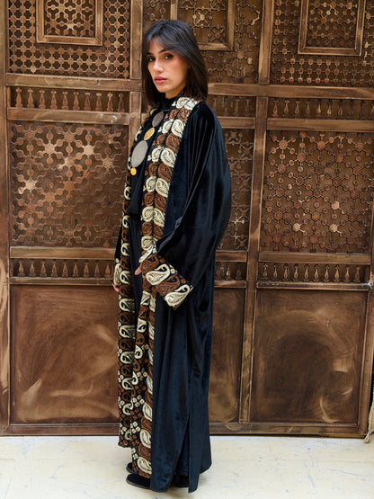 Velvet embroidery Kaftan سَلَام — Salam