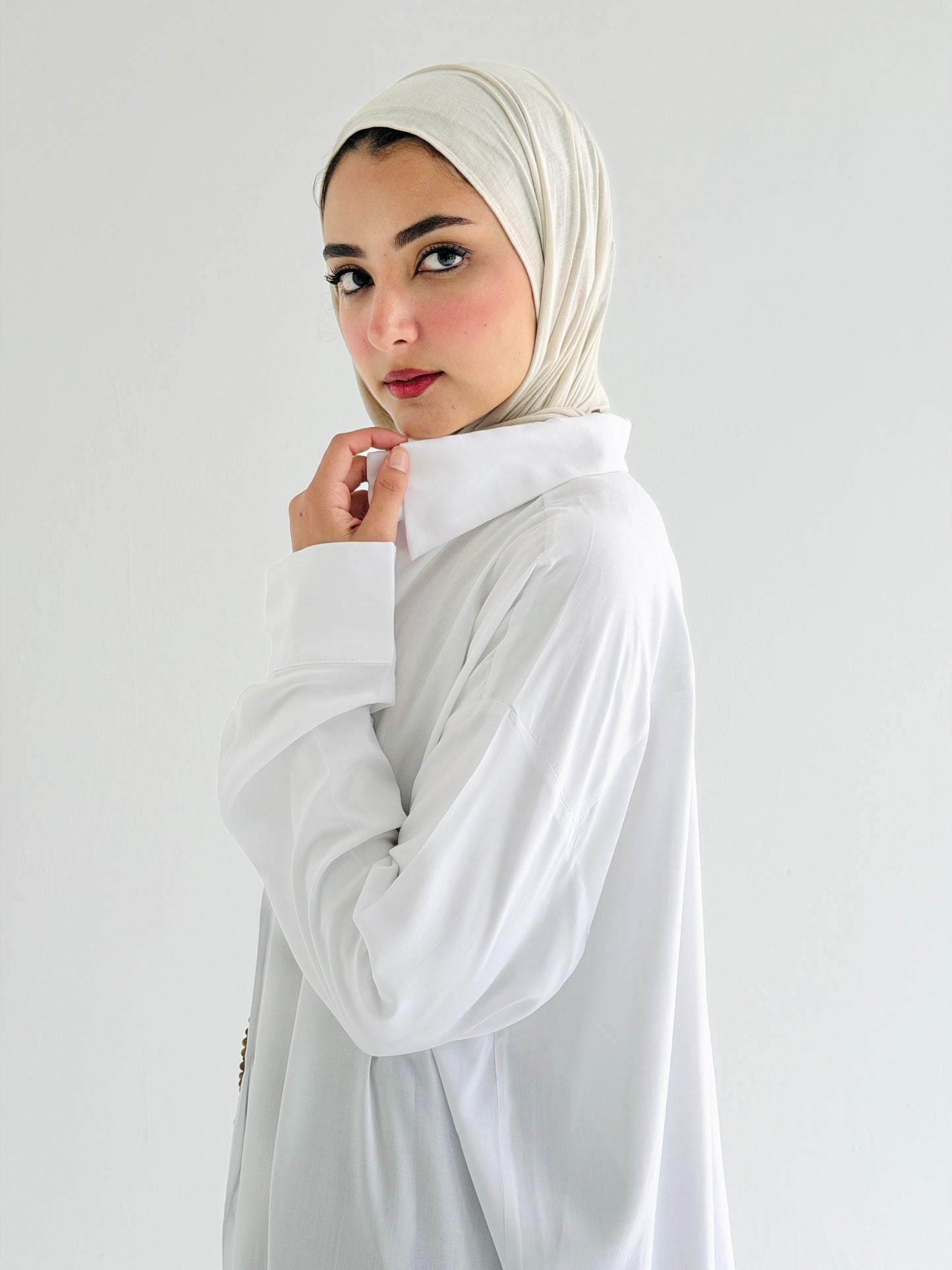 All season white shirt