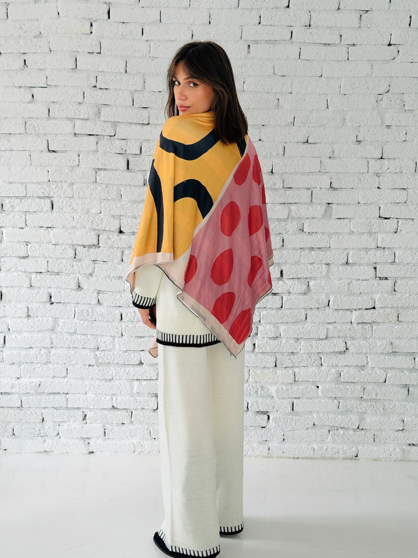 Paradise Double Face Wool Scarf