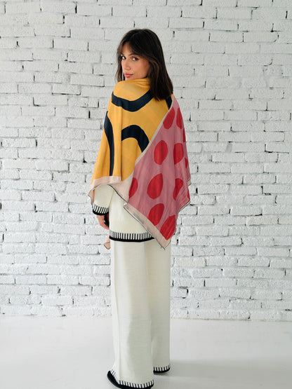 Paradise Double Face Wool Scarf