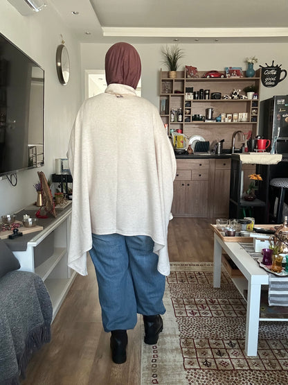 Winter Ease knit Cape