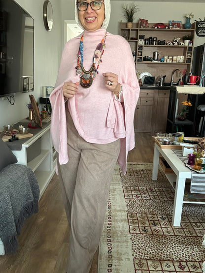 Winter Ease knit Cape