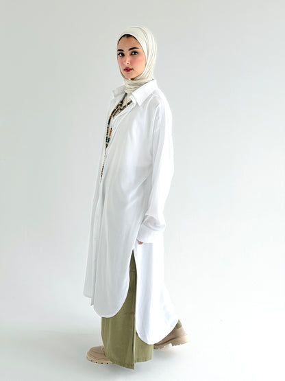 All season white shirt