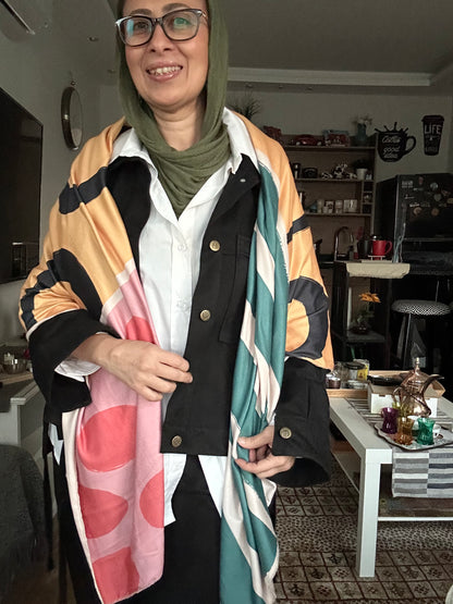 Paradise Double Face Wool Scarf