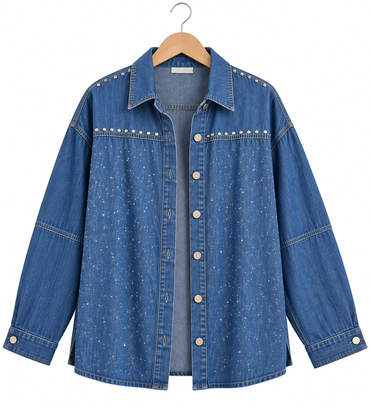 Sparkle Denim Shirt