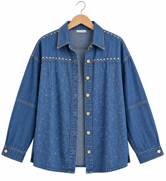 Sparkle Denim Shirt