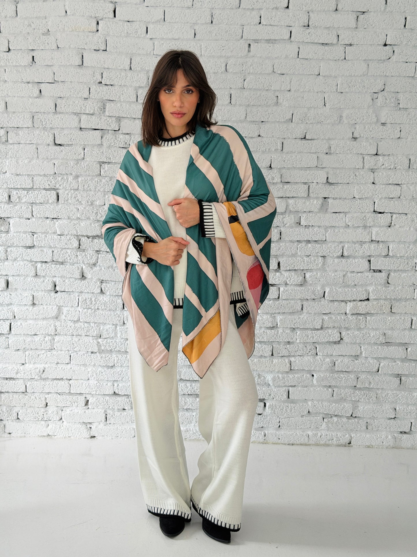 Paradise Double Face Wool Scarf