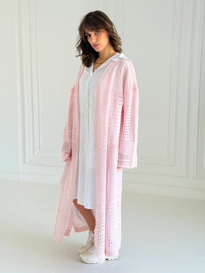 Porto Cotton Summer knit Cardigan