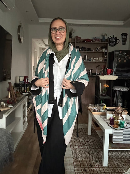 Paradise Double Face Wool Scarf