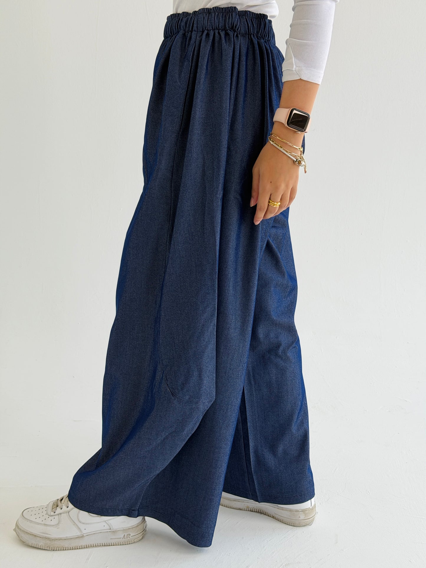 Relaxed Balloon Denim Pants