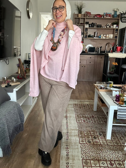 Winter Ease knit Cape