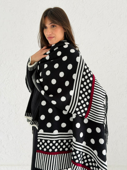 Polka Dots Long scarf