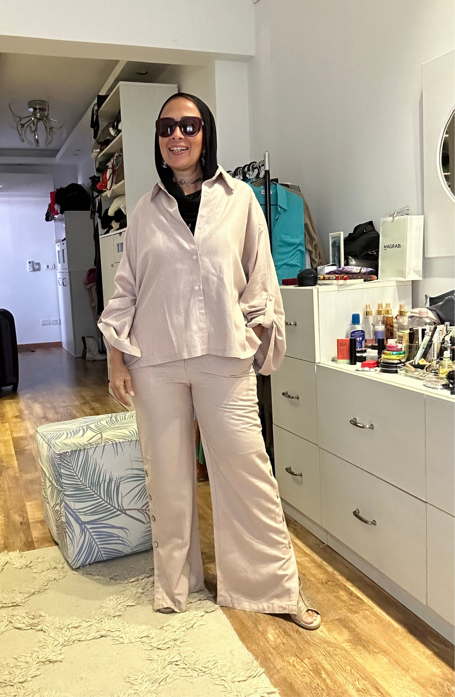 Linen Light Moka shirt