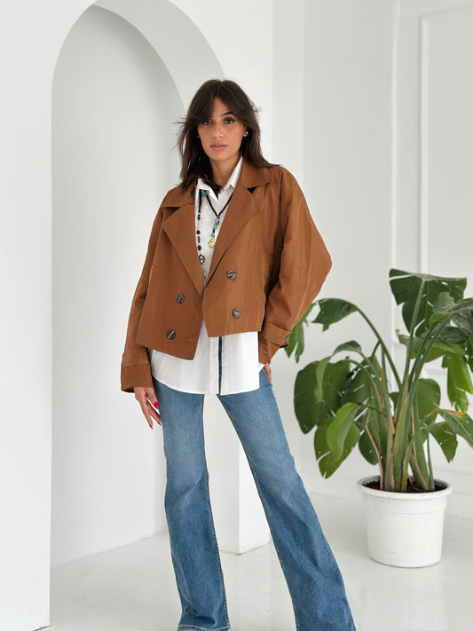 Waterproof Jacket - Brown