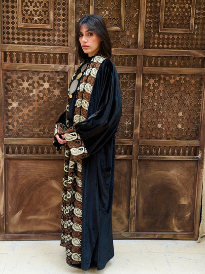 Velvet embroidery Kaftan سَلَام — Salam