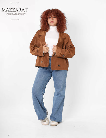 Waterproof Jacket - Brown