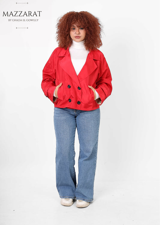 Waterproof Jacket - Red