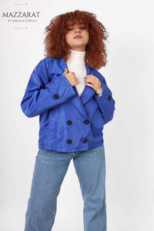 Waterproof Jacket - Royal Blue