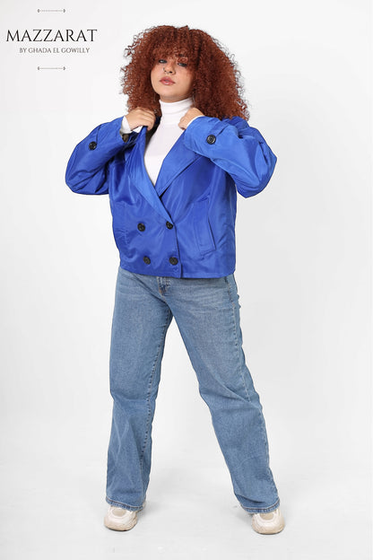 Waterproof Jacket - Royal Blue