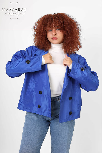Waterproof Jacket - Royal Blue
