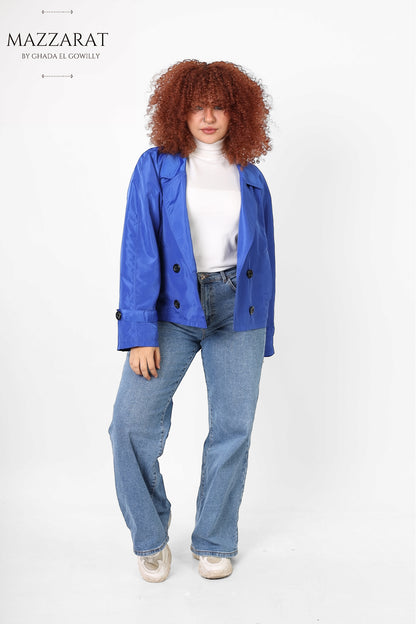 Waterproof Jacket - Royal Blue