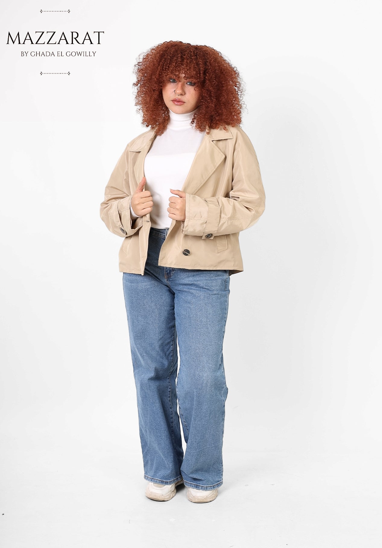 Waterproof Jacket - Beige