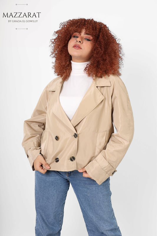 Waterproof Jacket - Beige