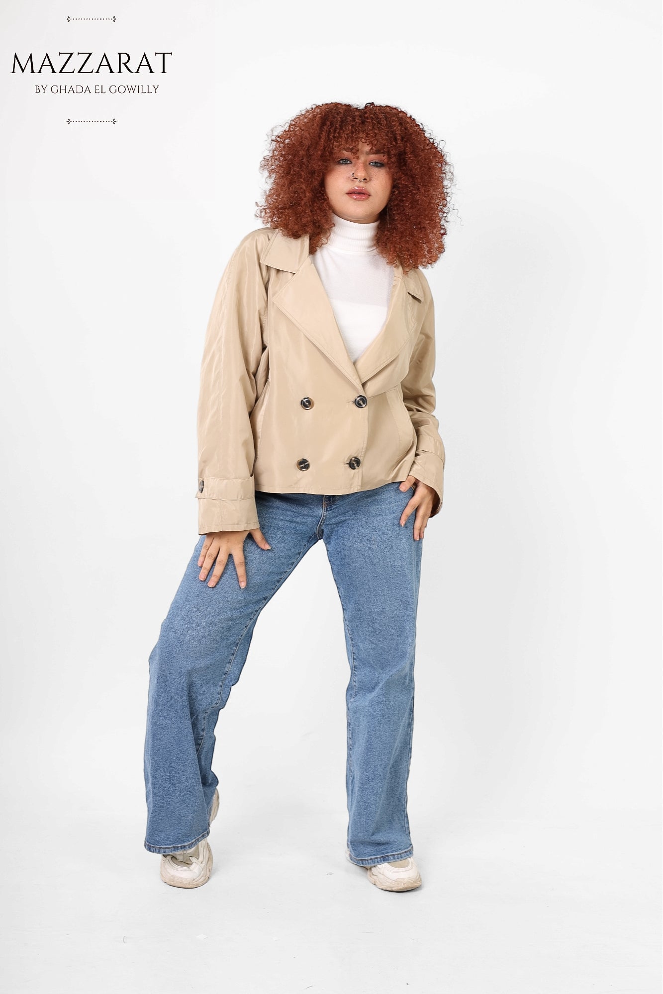 Waterproof Jacket - Beige