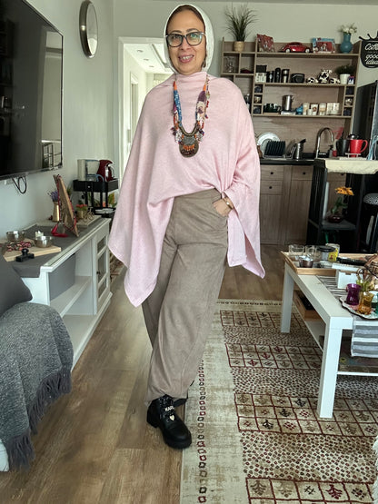 Winter Ease knit Cape