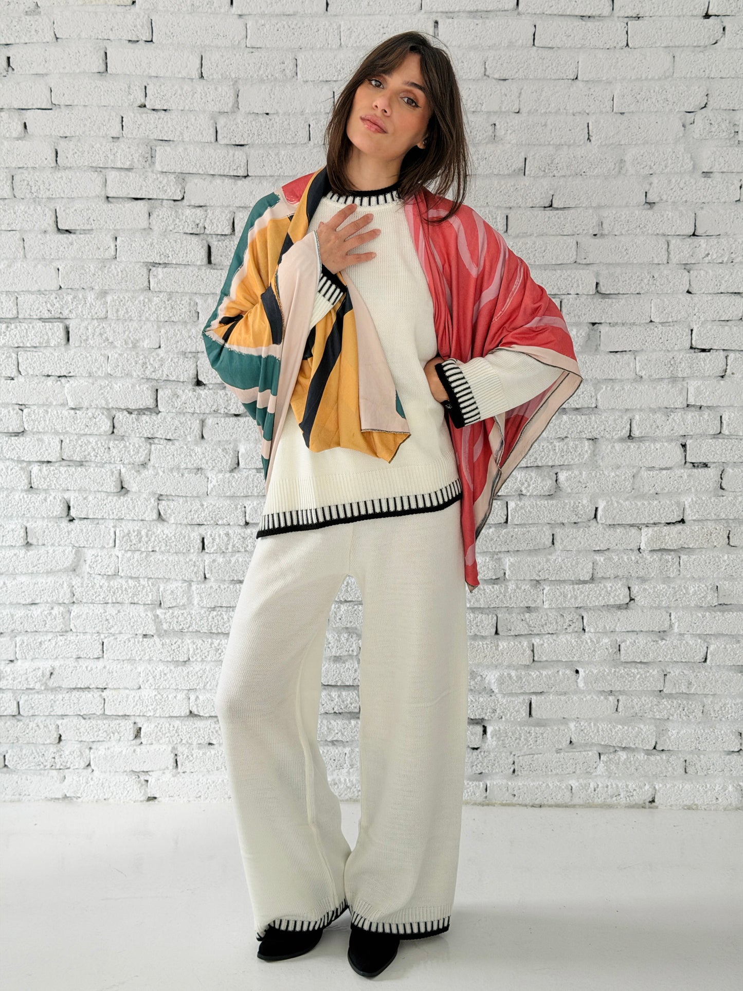 Paradise Double Face Wool Scarf