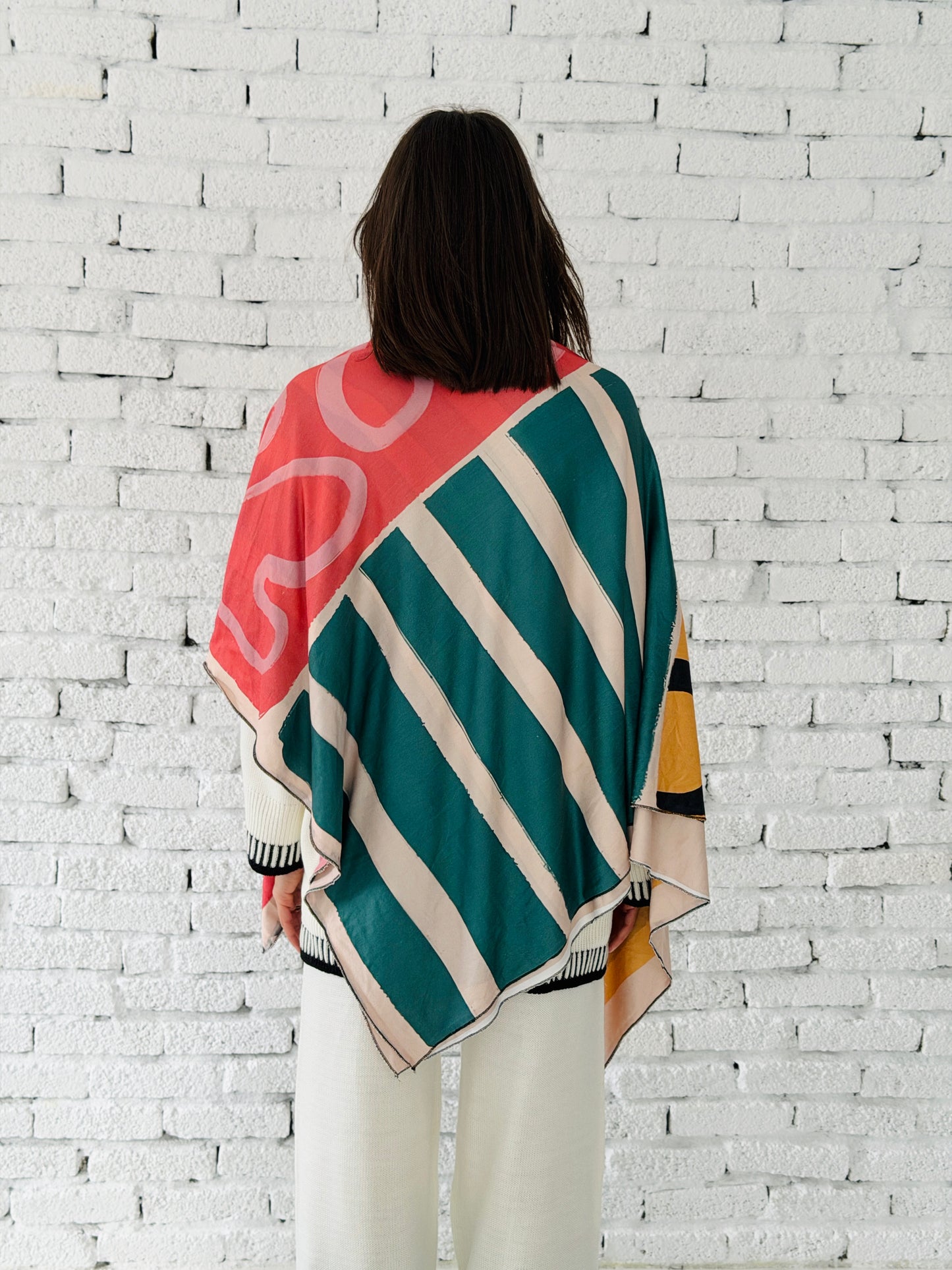 Paradise Double Face Wool Scarf