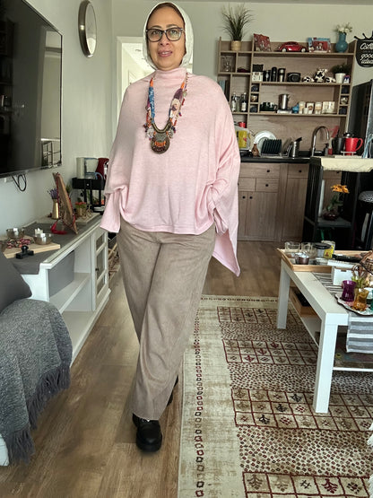 Winter Ease knit Cape