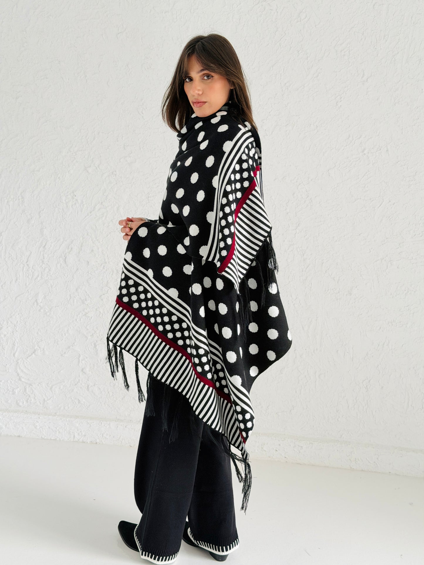Polka Dots Long scarf
